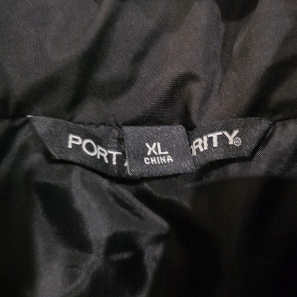 Port Authority Black Puffer Vest Featuring Embroidered FD Emblem- Size MENS XL - Picture 4 of 5